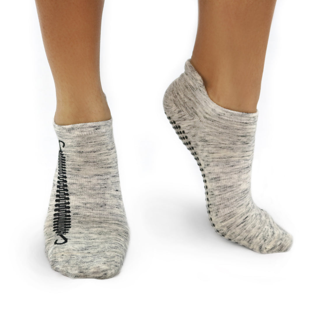 Grey and Black SLT Tavi Grip Sock