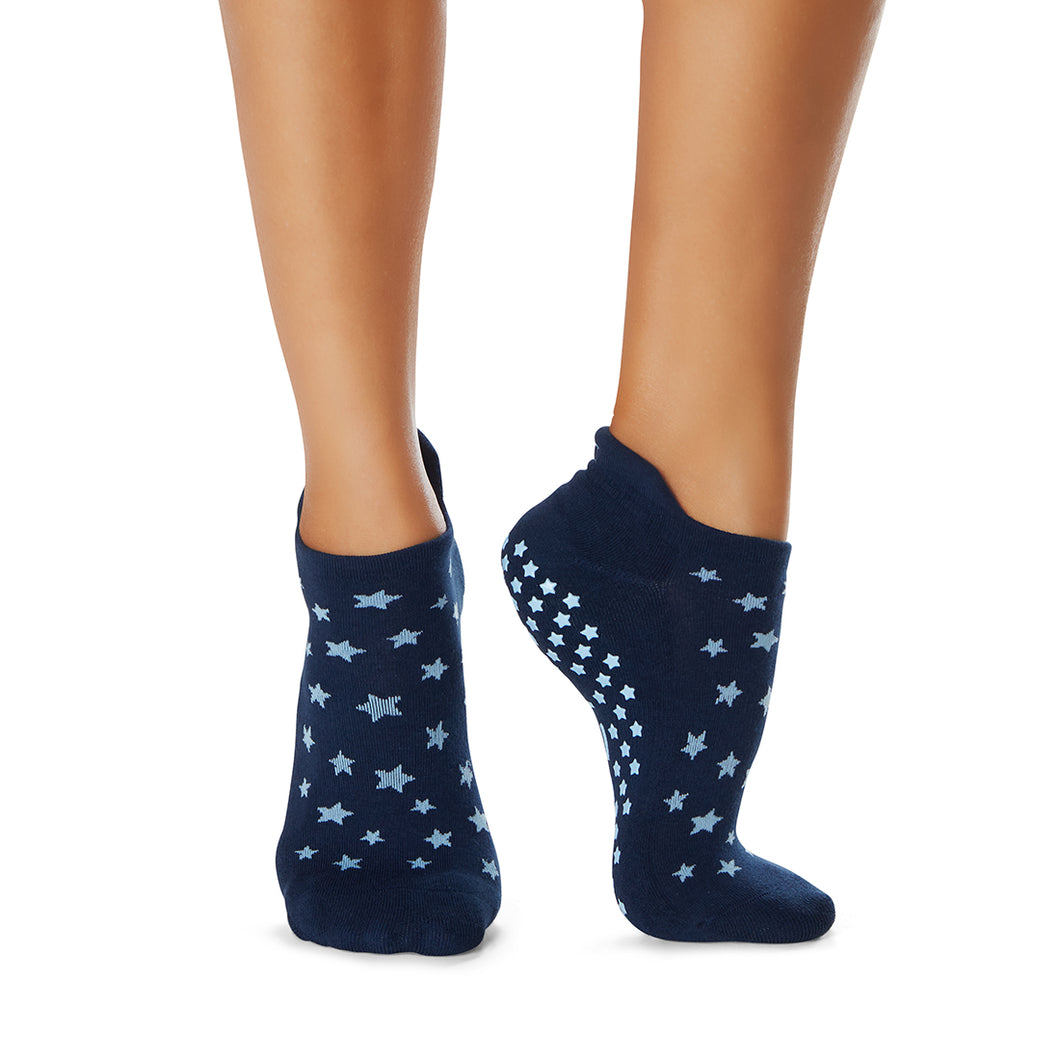 Light Blue Star Sock