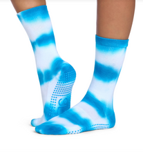 Load image into Gallery viewer, Blue Wave Crew Sock
