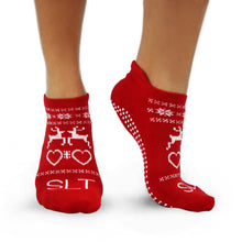 Load image into Gallery viewer, Ugly Sweater Grip Sock
